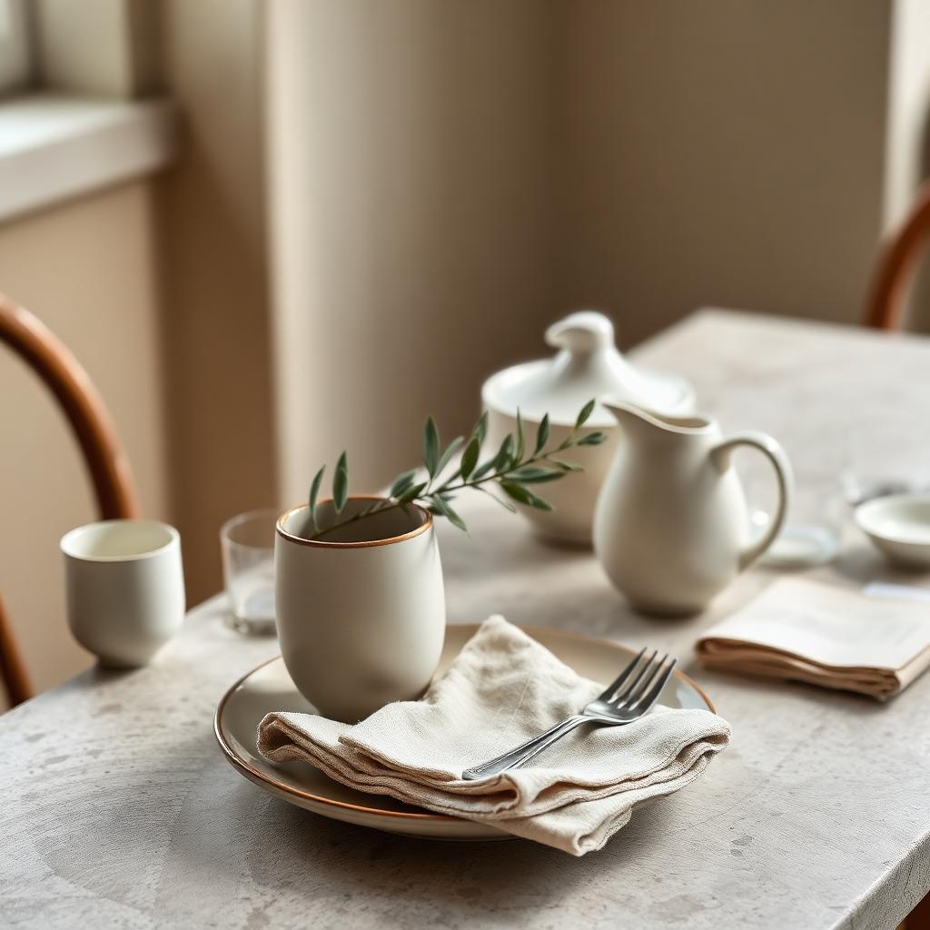 Ten Objects, One Table